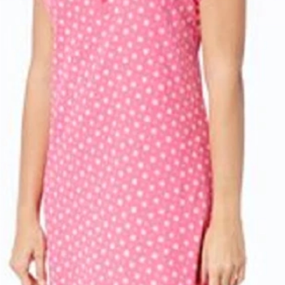 Charter Club Pink Cotton Henley Sleep Shirt